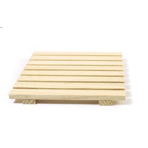 Dessous De Plat En Bois 170x170x16mm