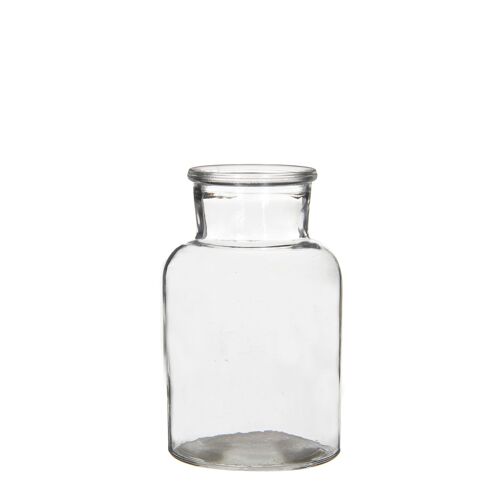 Vase Médicinal En Verre Diam 7 Cm H10 Cm