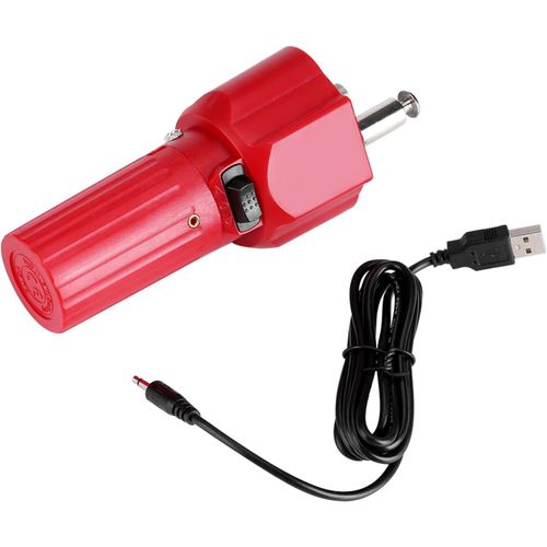ASFASFq-Moteur Grill Rotatif Batterie Barbecue Électrique Barbecue Grill Rotator Moteur BBQ Roast Bracket Accessoire résistant à la Rouille avec Fil USB