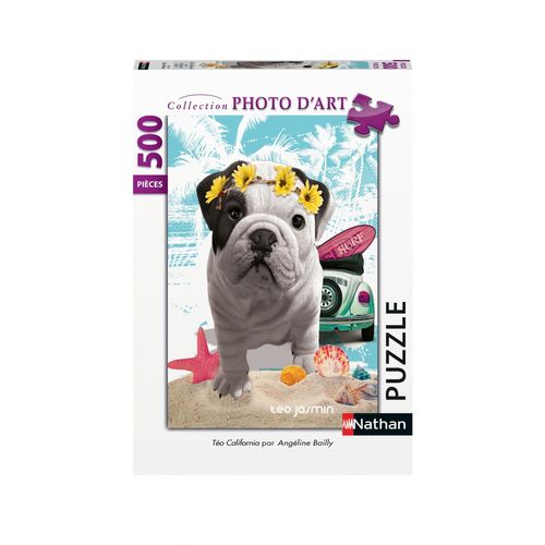 Puzzle N Nathan Puzzle 500 P - Téo California / Téo Jasmin