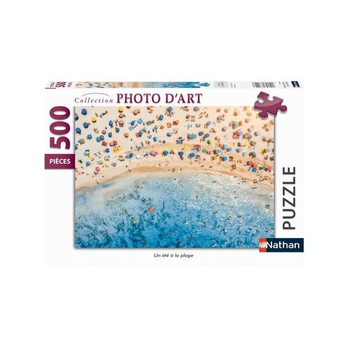 Nathan Puzzle N 500 P - Un Été À La Plage