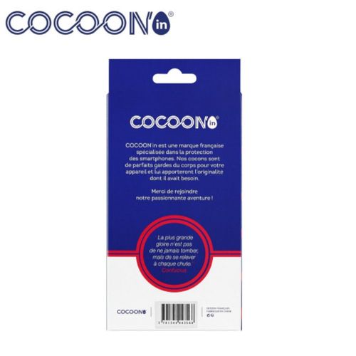 Coque Silicone Cocoon In Quadra Pour Apple Iphone 11 Pro Blanc