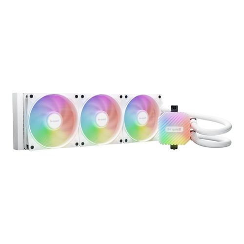 be quiet! Light Loop - Système de refroidissement liquide de processeur - Taille de radiateur : 360 mm - (pour : LGA1851, LGA1700, LGA1200, LGA1150, LGA1151, LGA1155, AM4, AM5) - 120 mm - blanc