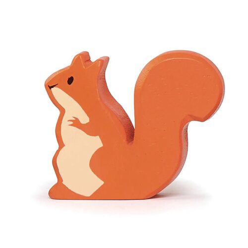 Figurine Ecureuil en bois