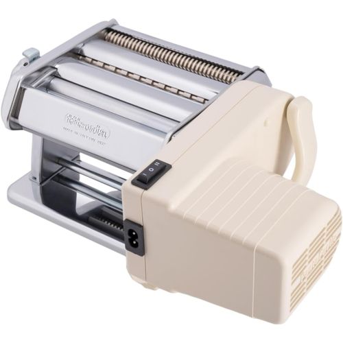 Hamiltion-Titania Electric. Machine À Pâtes Électrique 220V. Fabrique En Italie. Machine À Pâtes Fraîches Avec Moteur Électrique. Laminatrice Électrique Lasagnes, Tagliolini, Fettuccine.
