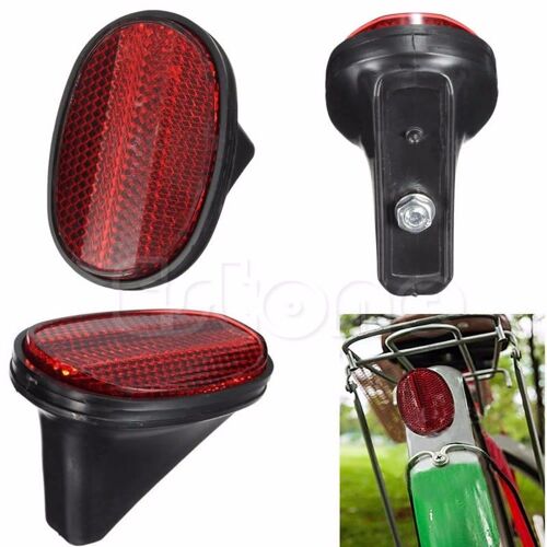 Garde-Boue Arrière De Vélo Rouge, Réflecteur D'avertissement De Sécurité, Garde-Boue Arrière Pour Cyclisme, Nouveau, Livraison Directe, 2021