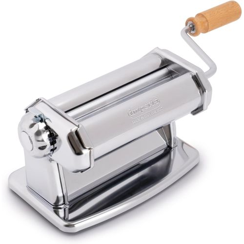 Hamiltion-Laminoir Ligne Classique. Machine À Pâtes. 100% Fabriquè En Italie. Machine À Pâtes Fraîches En Acier. Laminoir Manuel Avec Manivelle. Créez Votre Propre Feuille De Pâte.