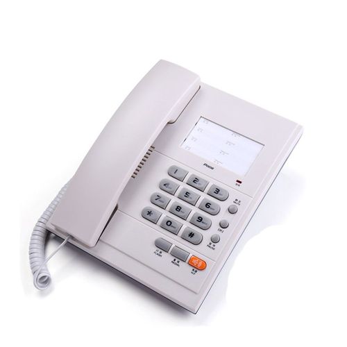 Téléphone fixe filaire pour la maison, l'hôtel et le bureau, téléphone d'affaires, prise en charge de la recomposition, pause, transfert d'appel, flash, muet