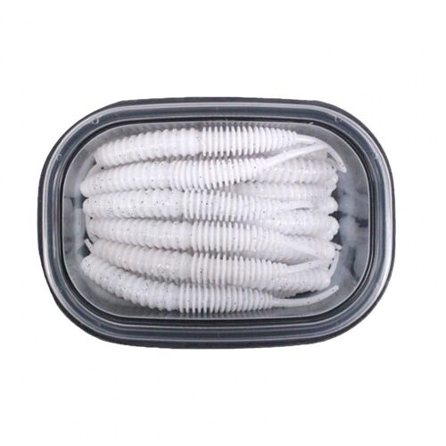 Lot D'appâts Souples Réutilisables, 30 Pièces/Boîte, Accessoire Délicat, Bonne Ténacité, Faux Appât