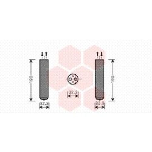 Bouteille Déshydratante Pour Opel Agila D'avant 2007