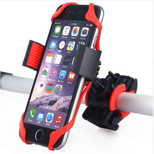 Support Universel De Téléphone Portable Pour Vélo Moto, Support De Guidon Antidérapant Pour Iphone X Xs Max Samsung Huawei Xiaomi Redmi