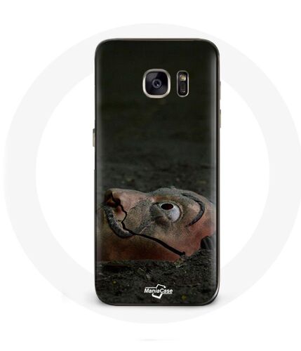 Coque Pour Samsung Galaxy S6 La Casa De Papel Masque Dali