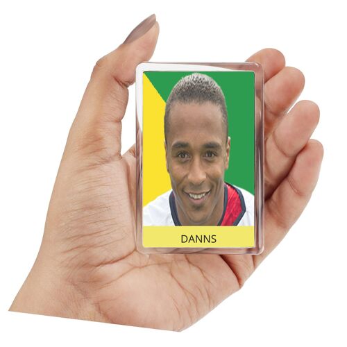 Magnet Frigo : Joueur De Foot Neil Alexander Danns Ref : 524