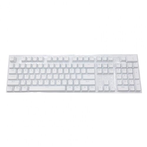 Bluelans-Touches universelles ergonomiques ABS, touches rétroéclairées haut de gamme ou touches de remplacement pour clavier mécanique, 104 pièces/ensemble