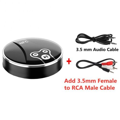 Transmetteur Récepteur Sans Fil, Bluetooth, Nfc, 3.5mm, Prise Aux, Rca, Adaptateur Audio De Musique Optique, Pour Pc, Tv, Voiture, Kit Haut-Parleur