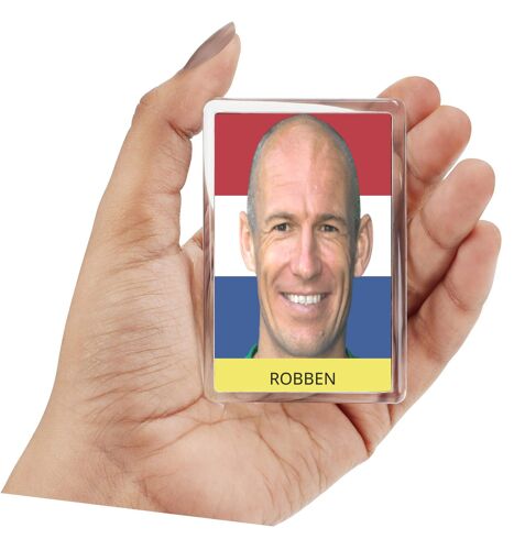 Magnet Frigo : Joueur De Foot Arjen Robben Ref : 471