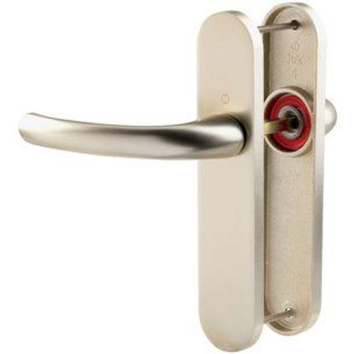 Ensemble de porte sur plaque Tokyo HOPPE 1710/300M Champagne - Clé i - 2834818