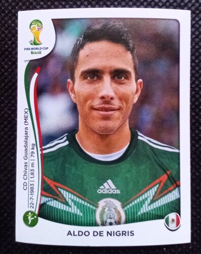 Coupe Du Monde Brasil 2014 - Image Panini - Mexique N°84 Aldo De Nigris