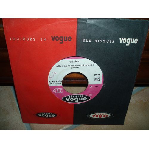 Les Elucubrations D'antoine  /  Metamorphoses Exceptionnelles