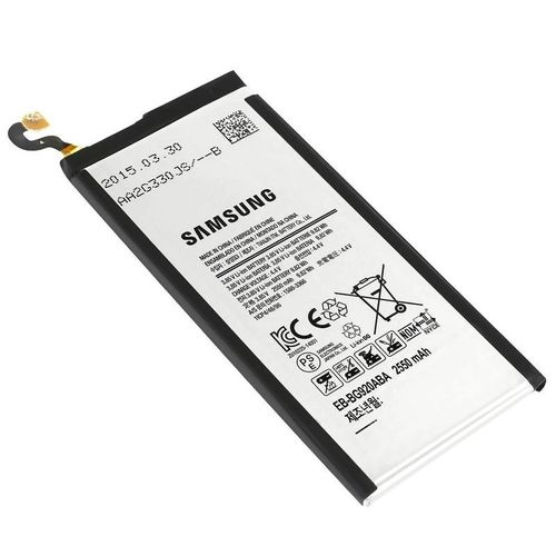 Batterie Originale D'origine Samsung Galaxy S6 Standard [100% Original Officiel, Téléphone Non Inclus] Oem Eb-Bg920abe