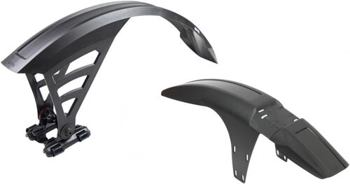 Subzonal-Pack Fm30/Rs75 De Deux Garde Boue Vtt 29 Pouces Et 27,5 - Garde Boue Avant Et Arrière Deflector Fm30 Et Rs75, Noir