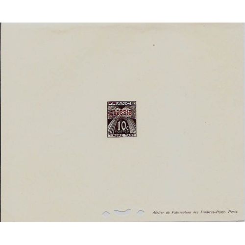 Algérie : Taxe N° 33 En Épreuve De Luxe