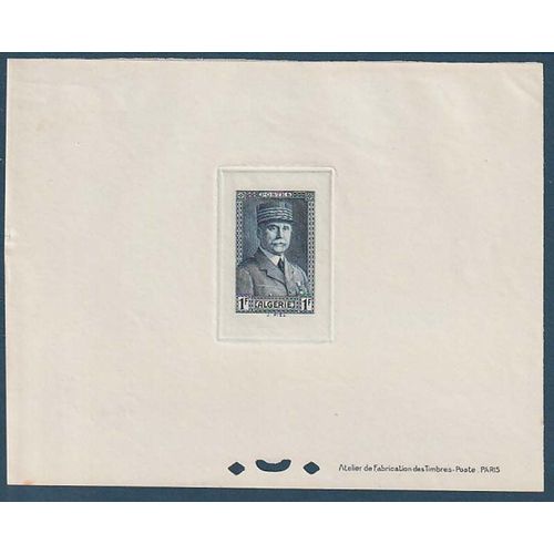 Timbre Collection Algérie N° Yvert Et Tellier 168 Epreuve De Luxe