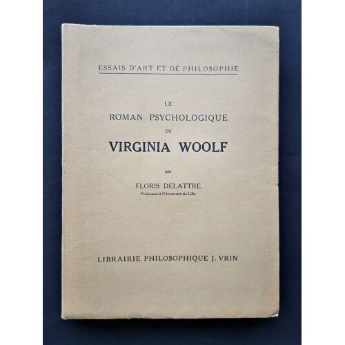 Le Roman Psychologique De Virginia Woolf