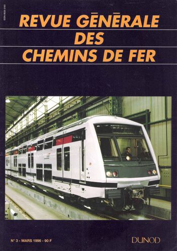 Revue Generale Des Chemins De Fer 3 - 1996