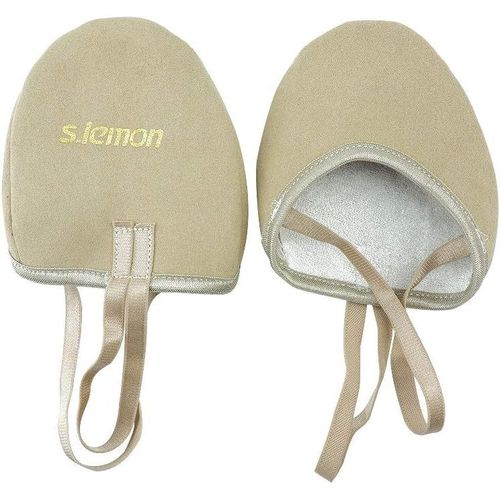 Asfasfq-Matériaux Végétaliens Demi Chaussons De Ballet Danse Gymnastique Chaussures Rythmique Artistique