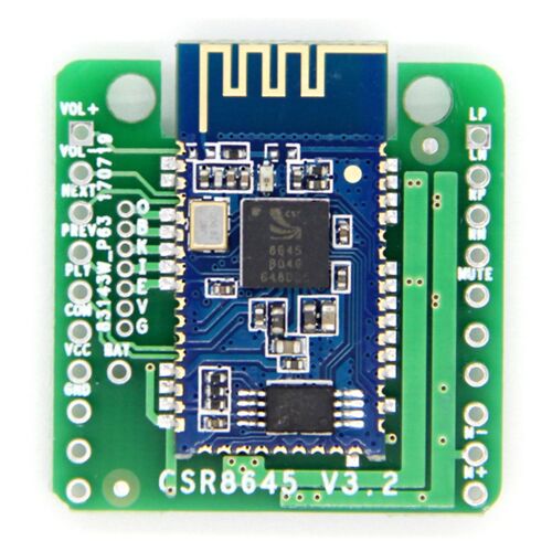 Module de Carte Amplificateur Bluetooth 5.0 RéCepteur Audio CSR8645 Amplificateur Audio Double Haut-Parleur 5W