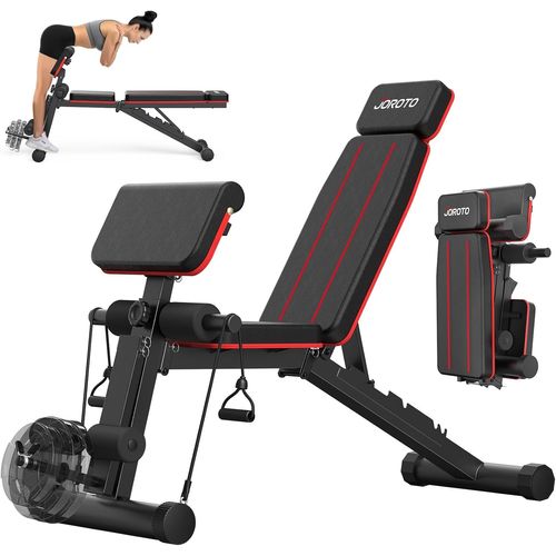 Asfasfq-Banc De Musculation Réglable, Banc De Musculation Pliable, Banc De Musculation 350kg Pour La Salle De Sport, Banc D'haltères Pour La Chaise Romaine