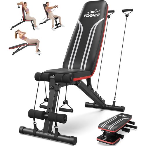 Asfasfq-Banc De Musculation Réglable Pour La Salle De Sport À Domicile, 15 Degrés, Banc De Musculation Pliable Robuste Et Durable Pour Des Années D'entraînement
