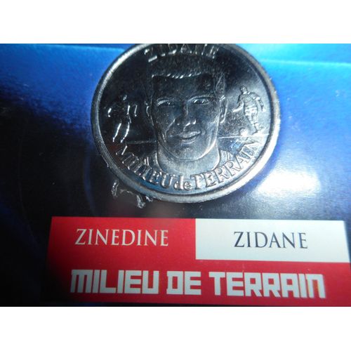 Medaille Continent / Equipe De France Foot / Zidane 