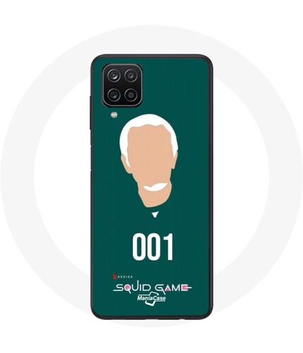 Coque Samsung Galaxy A12 Squid Game Oh Il Nam Numéro 001