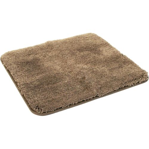 KAL-Microfibre Haute Qualité, Microfibre Polyester, Marron, 50X55 Cm Ohne Ausschnitt