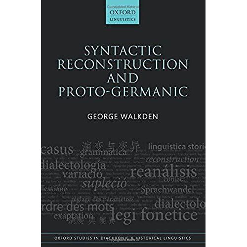Syntactic Reconstruction And Proto-Germanic