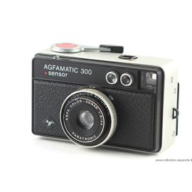 Agfa Agfamatic 300 sensor appareil photo argentic 1972 - haut de gamme objectif color agnar