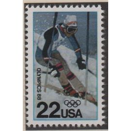 Etats-Unis Timbres Jeux Olympiques De Seoul 1988