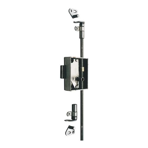 Serrure espagnolette - Axe : 30 mm - Sens : Gauche - Largeur : 65 mm - DEVISMES