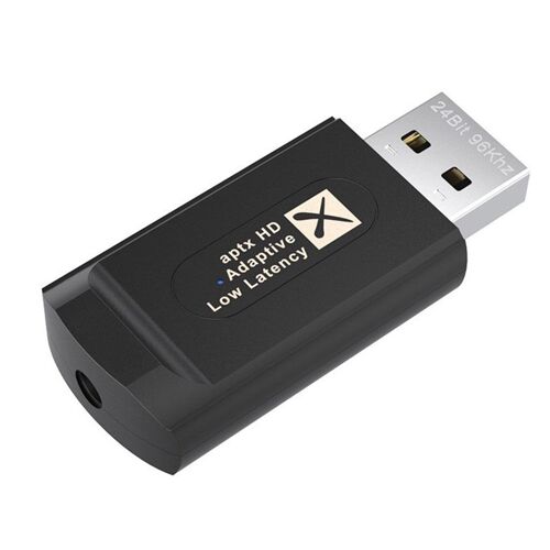 Transmetteur audio Bluetooth 5.2 avec micro, QCC3040, 24 bits, 96 tiens z, KB9P, Aptx LL, HD adaptatif pour TV, PC