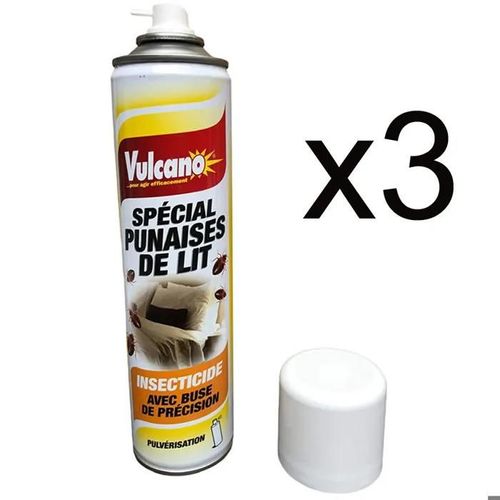 Vulcano spécial punaises de lit, 400 ml - Lot de 3