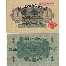 Billet De Banque Collection Allemagne - Pk N° 50 - 1 Mark
