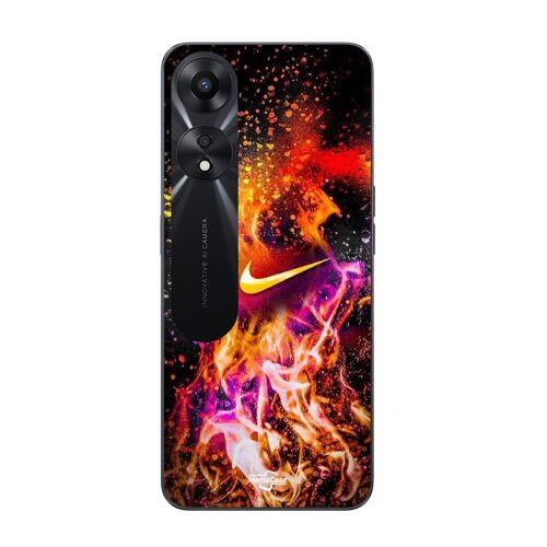 Coque Oppo A78 5g Nike Peinture Colorée