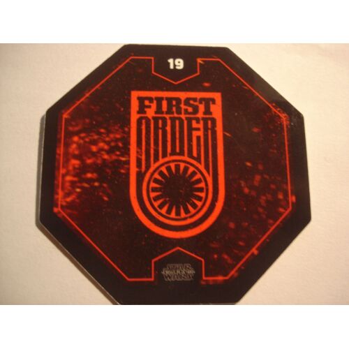 Jeton Leclerc Star Wars - Cosmic Shell -  2016 N°19 First Order