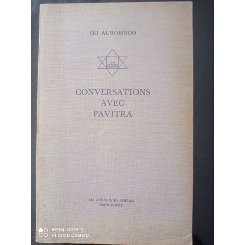 Conversations Avec Pavitra