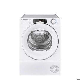 Candy RapidÓ, ROE H10A2TCEX-S, sèche-linge à condensation, 10KG, pompe à chaleur, SmartAffichage de textes, WiFi, App hOn, 7 cyc