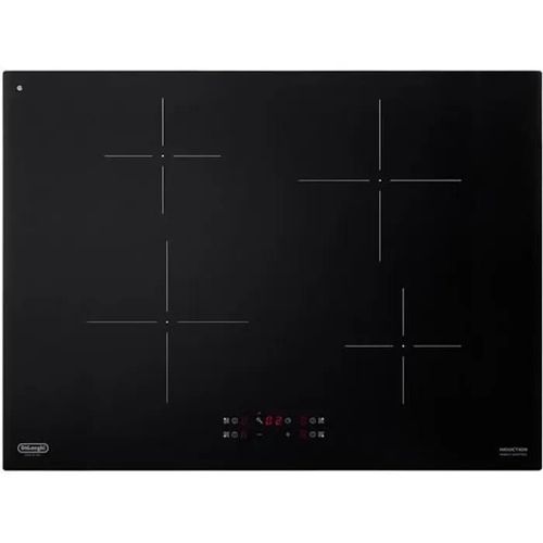 De'Longhi PIN 72, Noir, Intégré (placement), 70 cm, Plaque avec zone à induction, 4 zone(s), 4 zone(s)