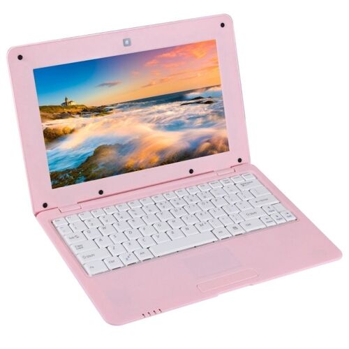 Netbook Android 5.1 Ordinateur Portable 10,1 Pouces Quad Core 1+8Go Rose - YONIS