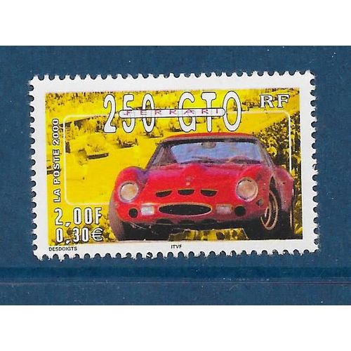 France Année 2000 N° 3326 Neuf**Voitures Anciennes Ferrari 250 Gto